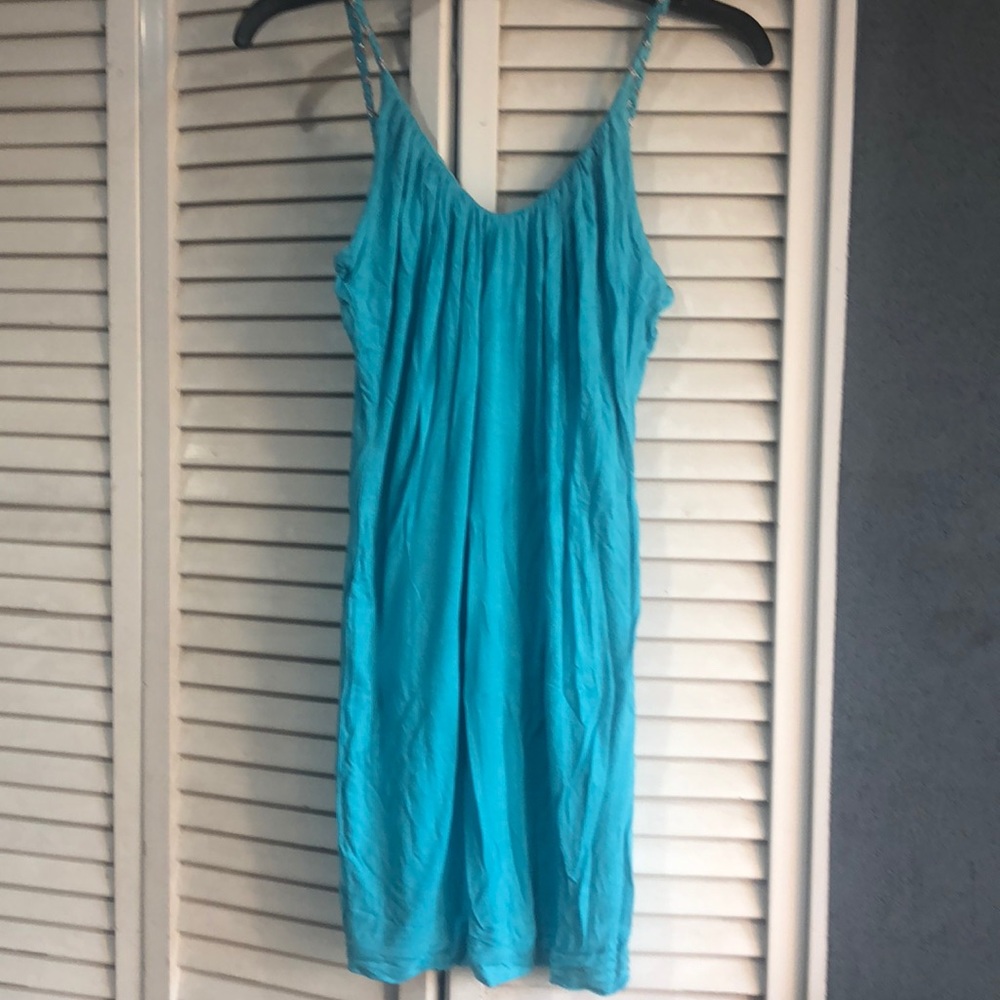 Blue dress